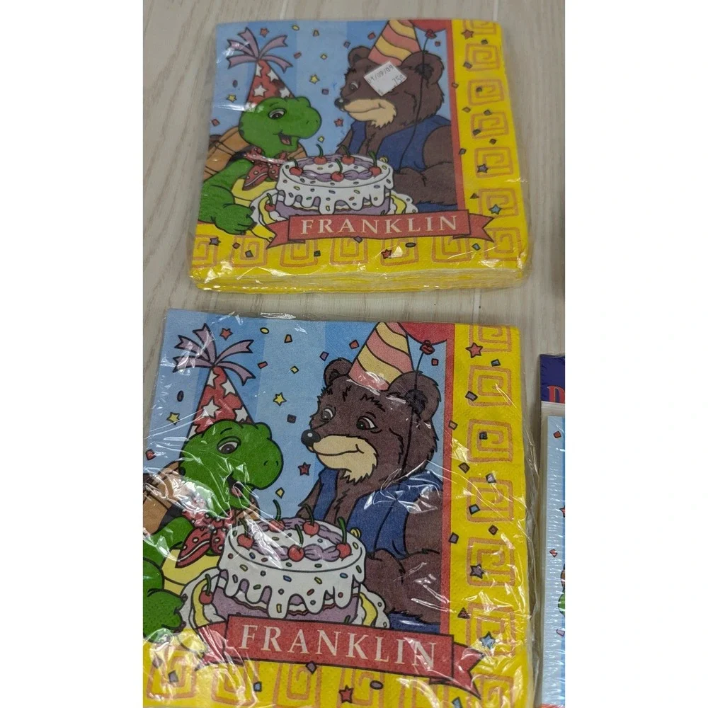 Franklin the Turtle Party Supplies DesignWare vintage Napkins Invitations Thanks
